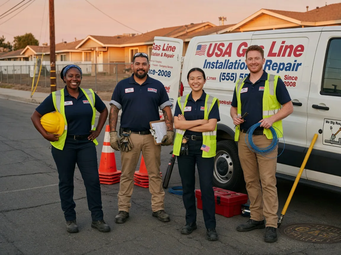 Gas Line Installation company in Saratoga, AR
